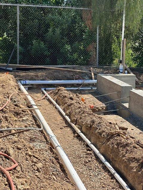 Underground sewer line installation in Pomona Valley